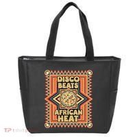 Disco Beats African Heat Retro 1970s Soul Music Tote Bag thumb 0