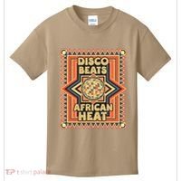 Disco Beats African Heat Retro 1970s Soul Music Kids T-Shirt thumb 0