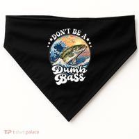 DonT Be A Dumb Bass USA-Made Doggie Bandana thumb 0
