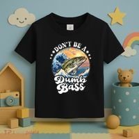 DonT Be A Dumb Bass Toddler T-Shirt thumb 3
