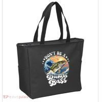 DonT Be A Dumb Bass Tote Bag thumb 2