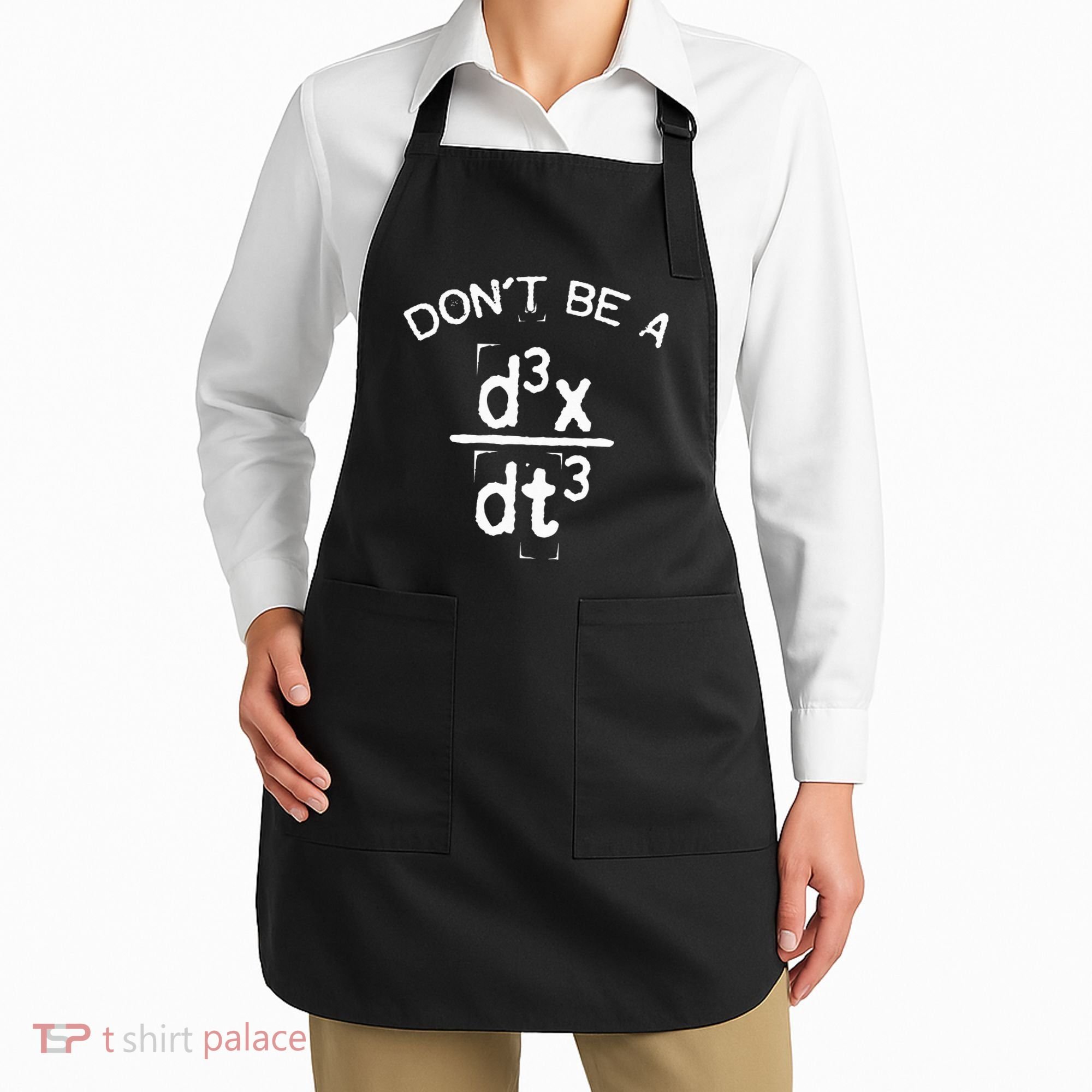 DonT Be A Jerk Funny Nerdy Math Physics Joke Pun Apron