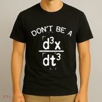 DonT Be A Jerk Funny Nerdy Math Physics Joke Pun T-Shirt thumb 3