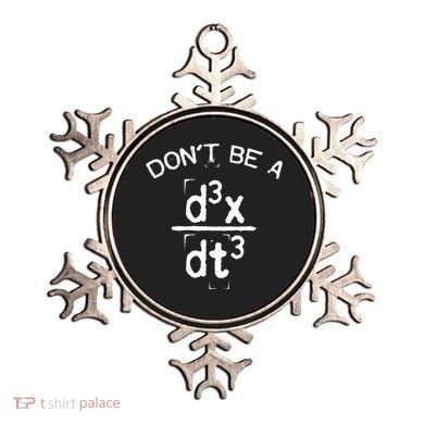 DonT Be A Jerk Funny Nerdy Math Physics Joke Pun Ornament