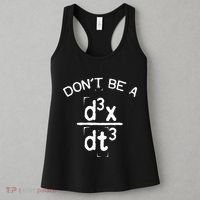 DonT Be A Jerk Funny Nerdy Math Physics Joke Pun Women's Tank Top thumb 3