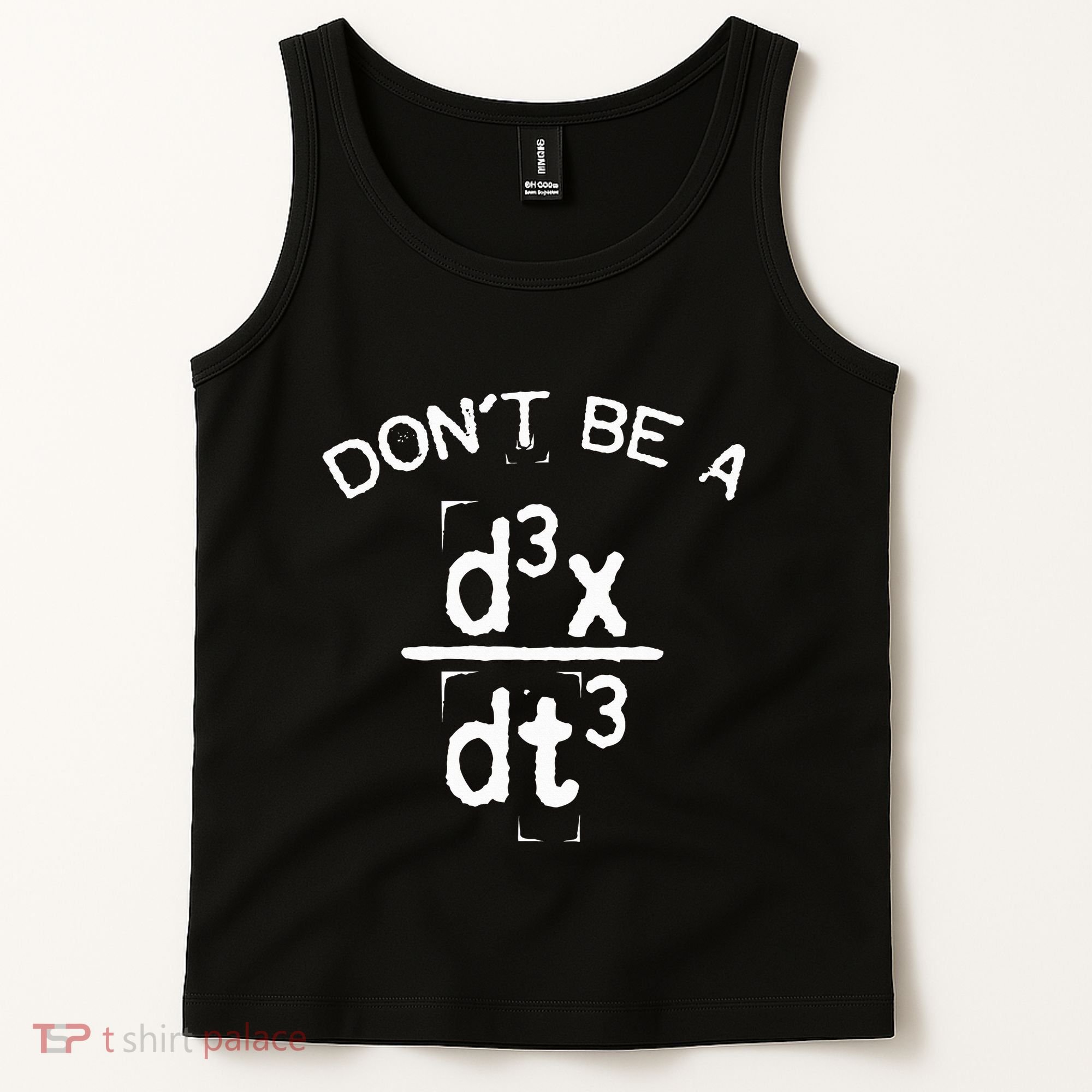 DonT Be A Jerk Funny Nerdy Math Physics Joke Pun Tank Top