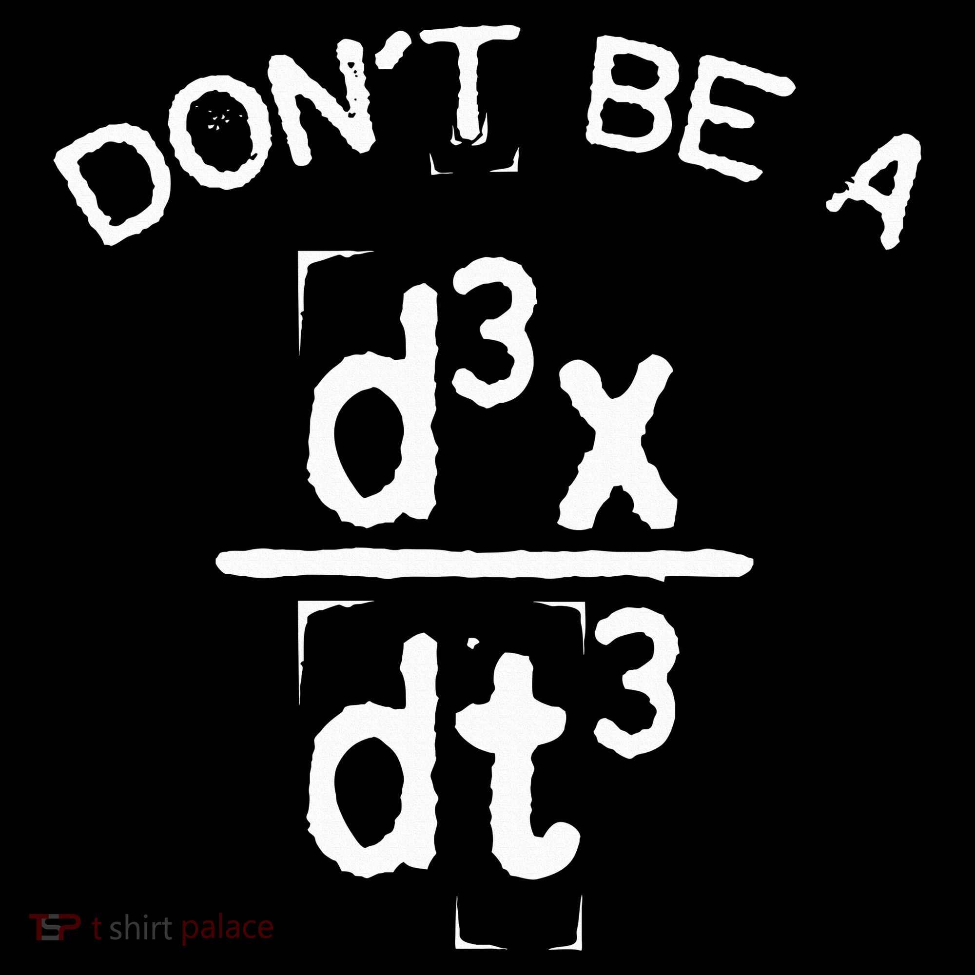 DonT Be A Jerk Funny Nerdy Math Physics Joke Pun Tank Top