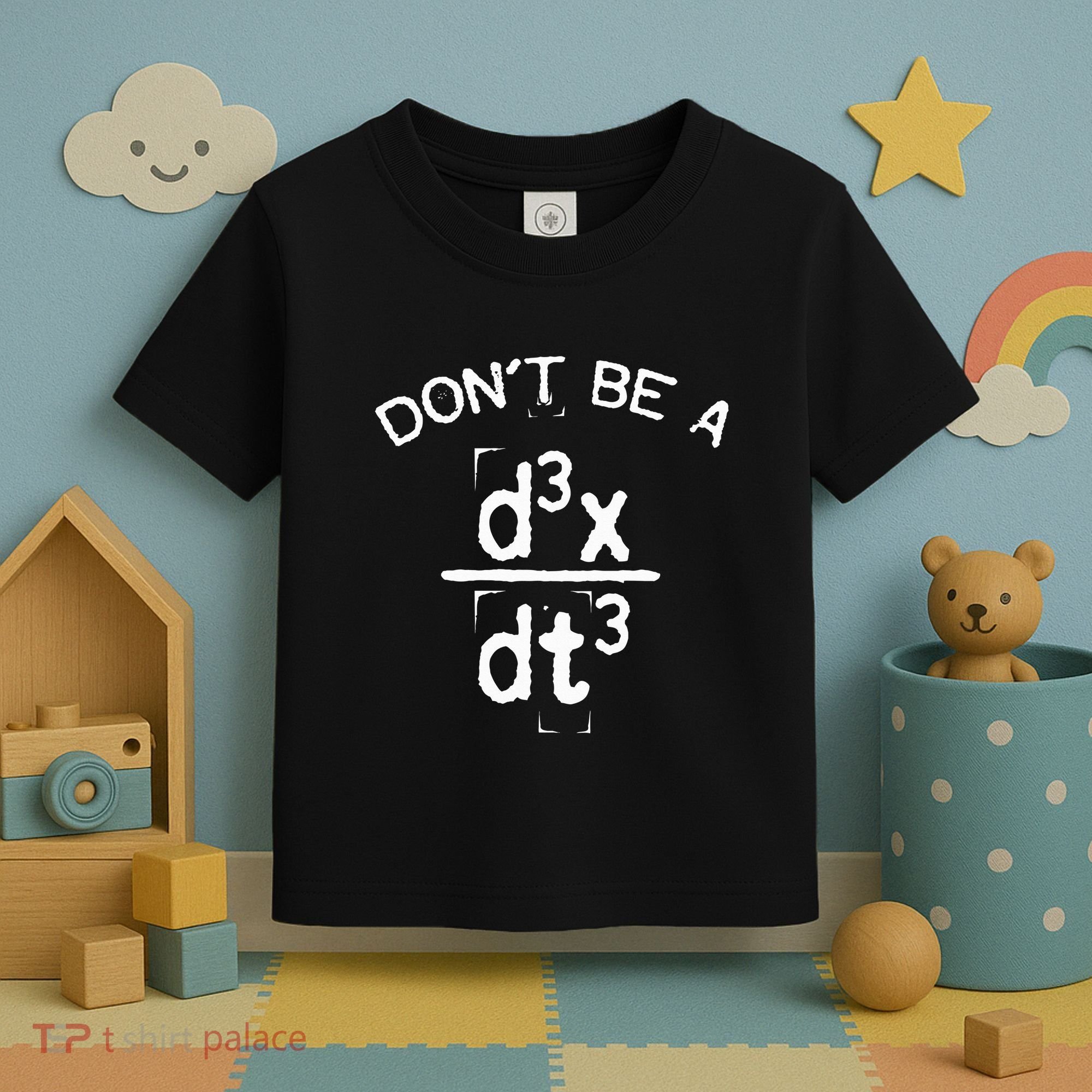 DonT Be A Jerk Funny Nerdy Math Physics Joke Pun Toddler T-Shirt