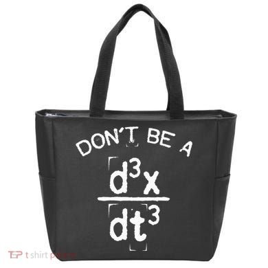 DonT Be A Jerk Funny Nerdy Math Physics Joke Pun Tote Bag