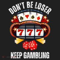 DonT Be A Loser Keep Gambling Beanie thumb 2