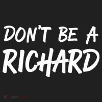 Dont Be A Richard Sarcastic Funny Women's Sweatshirt thumb 2