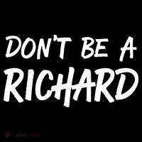 Dont Be A Richard Sarcastic Funny Visor thumb 3
