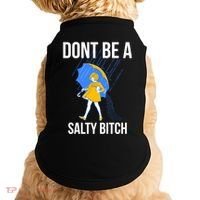 Dont Be A Salty Gift Doggie Tank thumb 0