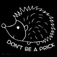 Don't Be A Prick Funny Hedgehog Cute Hedgehog Women's Hoodie thumb 2
