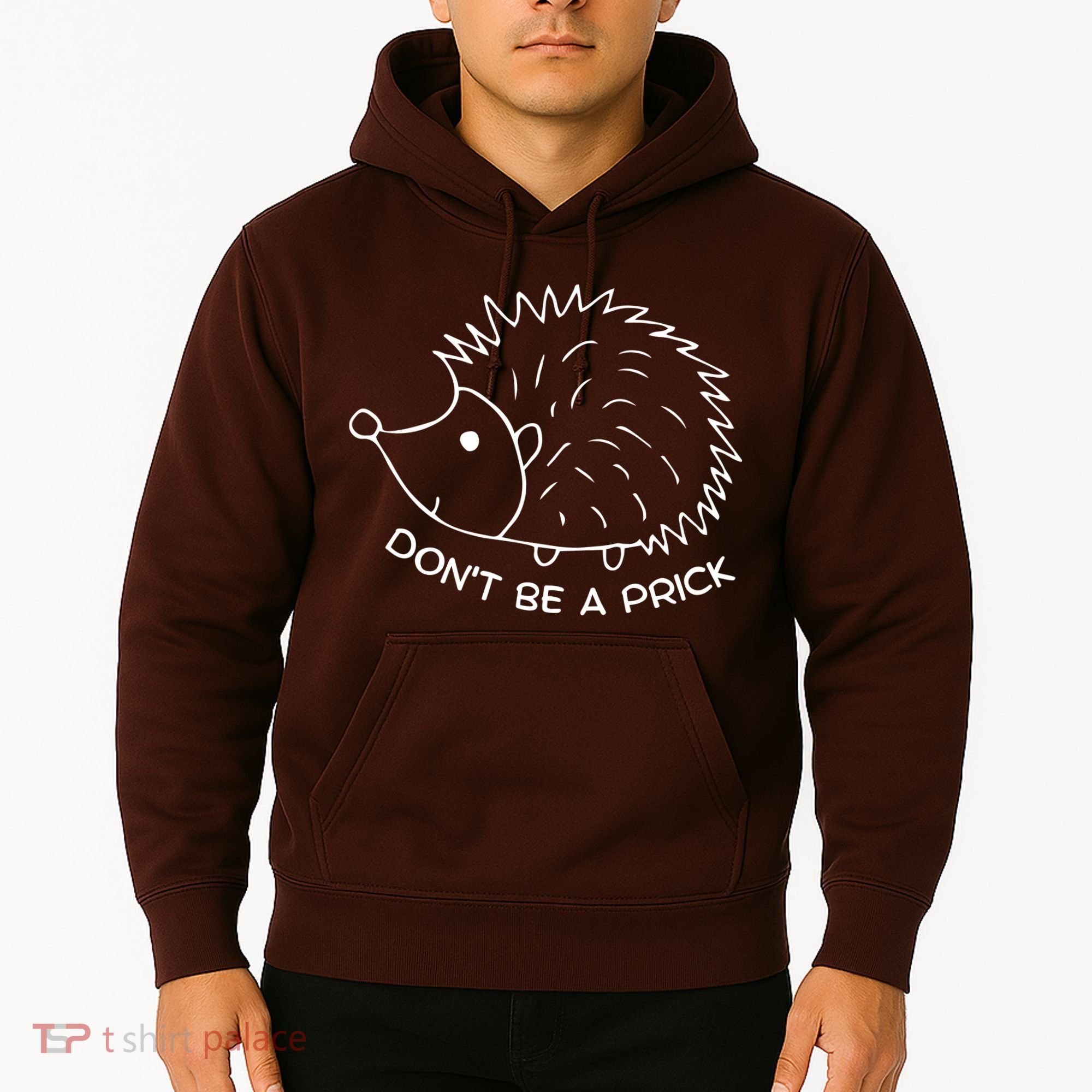 Don't Be A Prick Funny Hedgehog Cute Hedgehog Hoodie