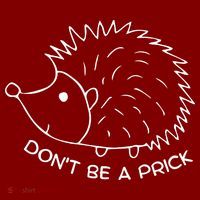Don't Be A Prick Funny Hedgehog Cute Hedgehog Visor thumb 3