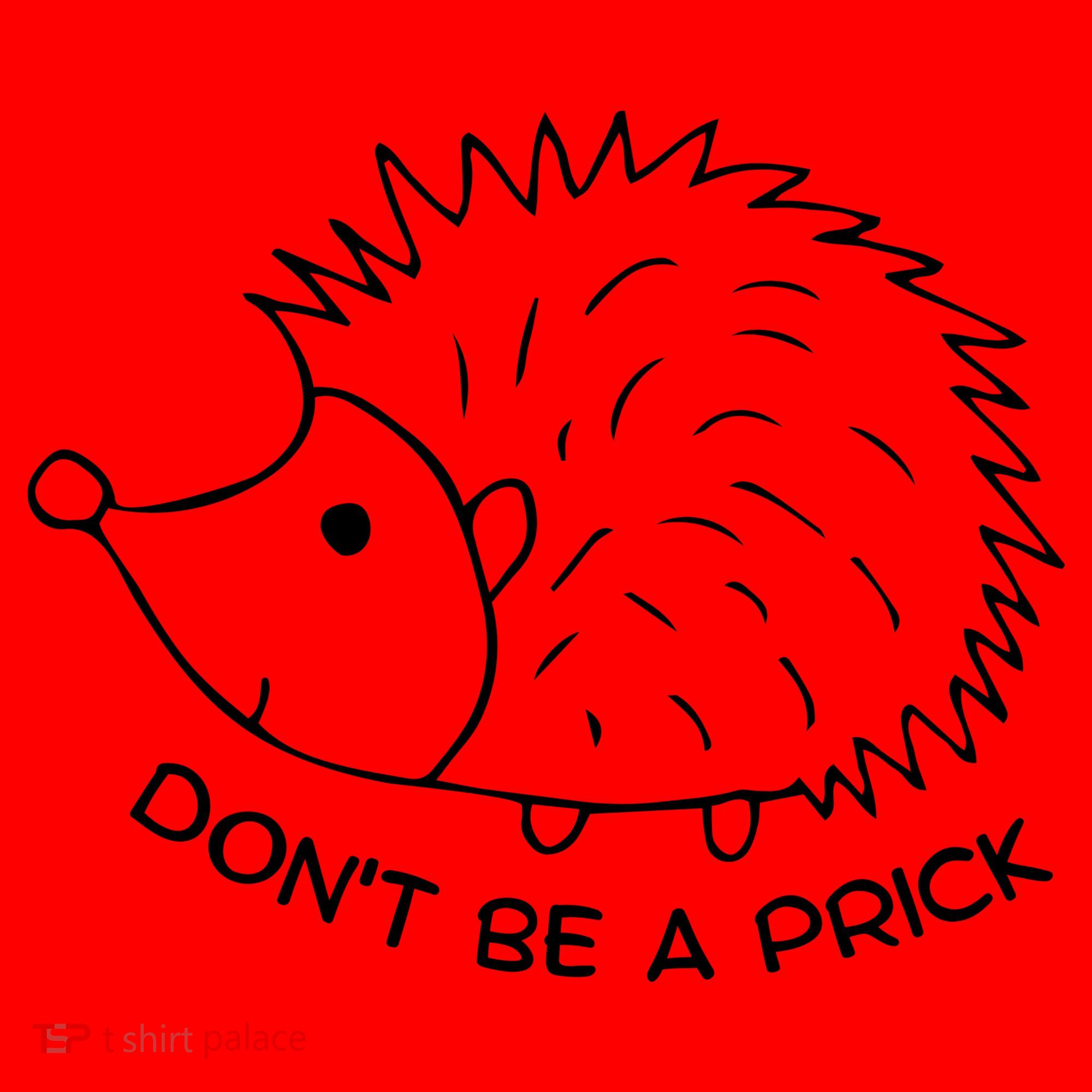 Don't Be A Prick Funny Hedgehog Cute Hedgehog Santa Hat
