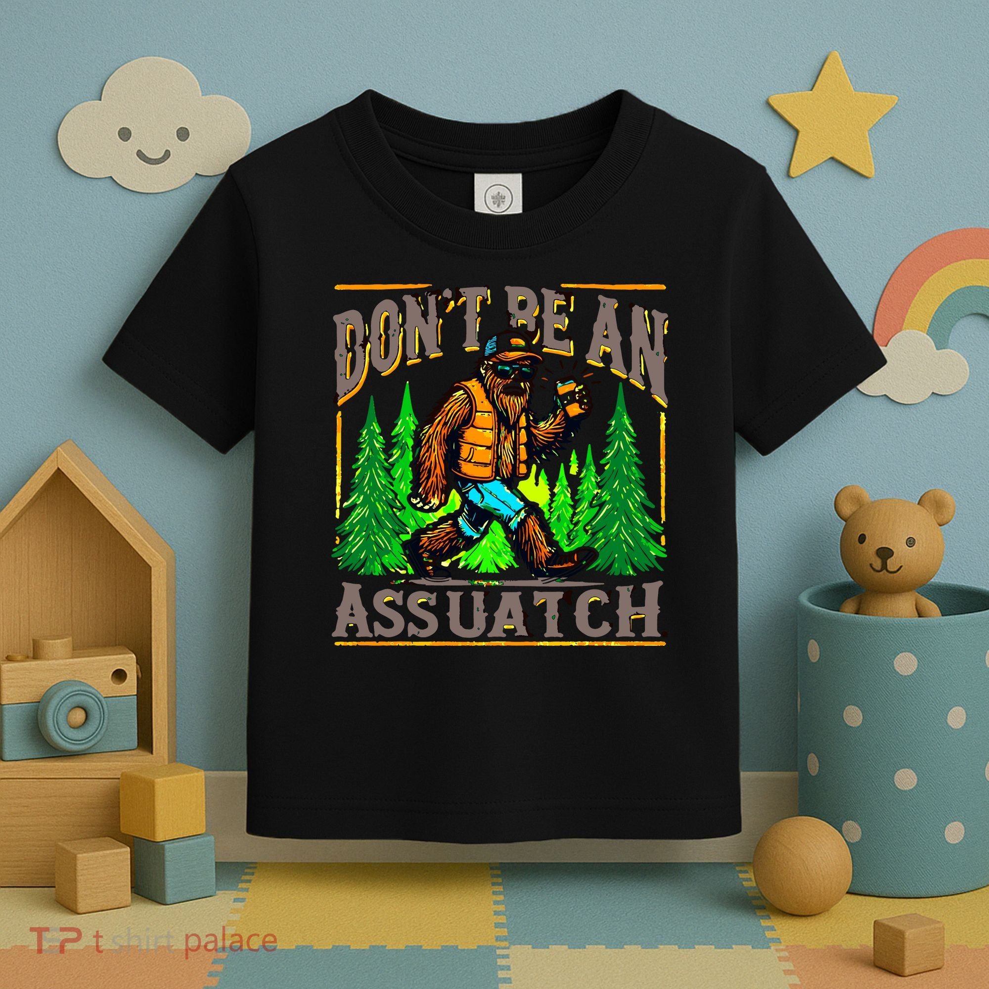 Dont Be An Assquatch Toddler T-Shirt