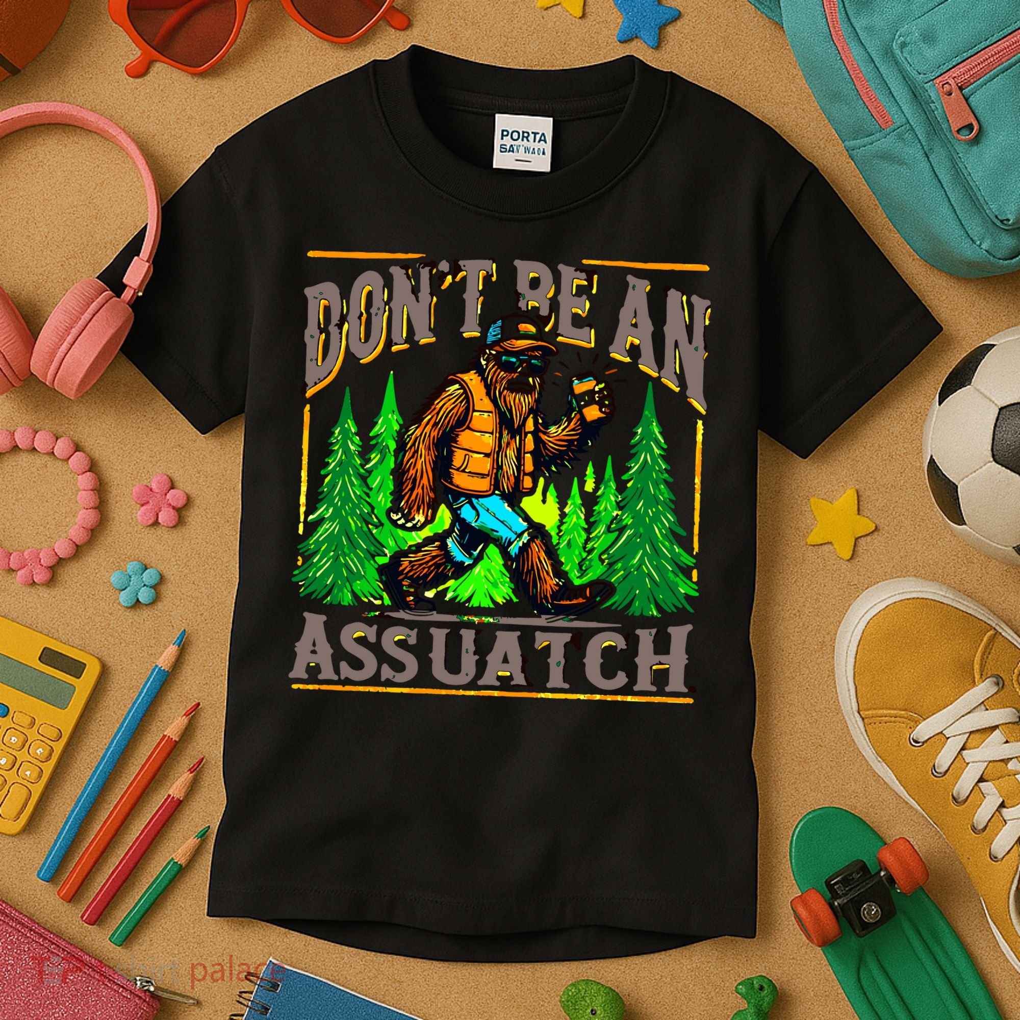Dont Be An Assquatch Kids T-Shirt