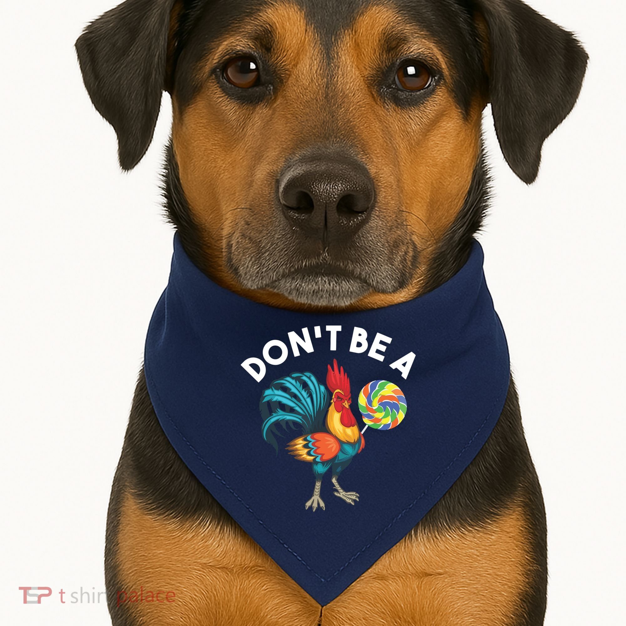 Dont Be A Cook Sucker Chicken Lollipop Sarcastic Humor USA-Made Doggie Bandana