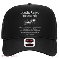 Don't Be A Douche Canoe Definition Funny Humor Hat thumb 0