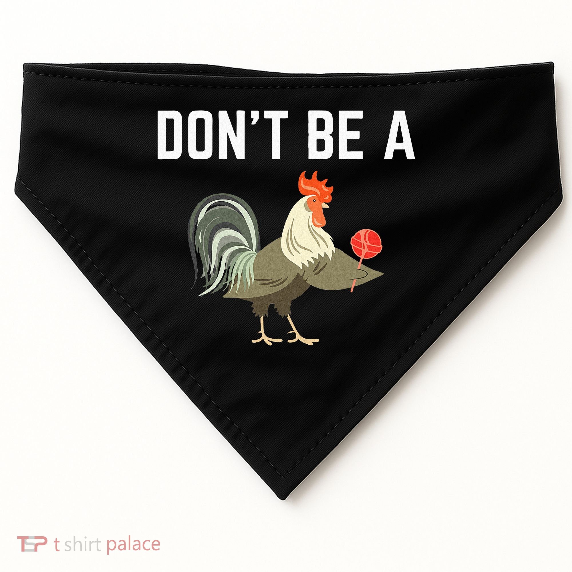 Dont Be A Sucker Funny Offensive Meaning USA-Made Doggie Bandana