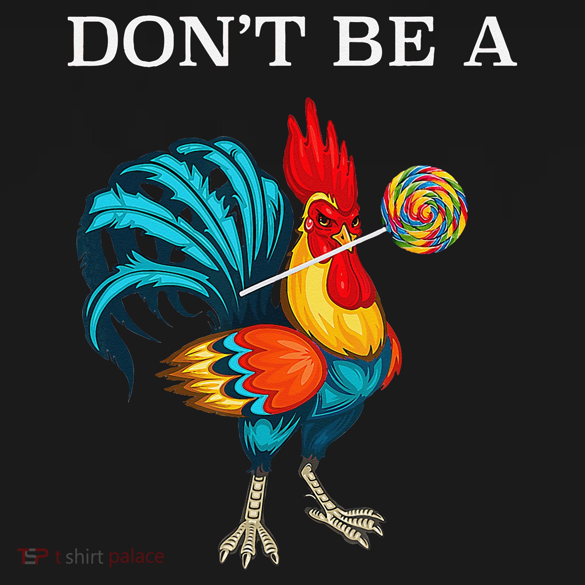 Dont Be A Sucker Funny Cock Chicken Father Day Gift Visor