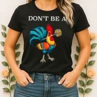 Dont Be A Sucker Funny Cock Chicken Father Day Gift Women's T-Shirt thumb 2