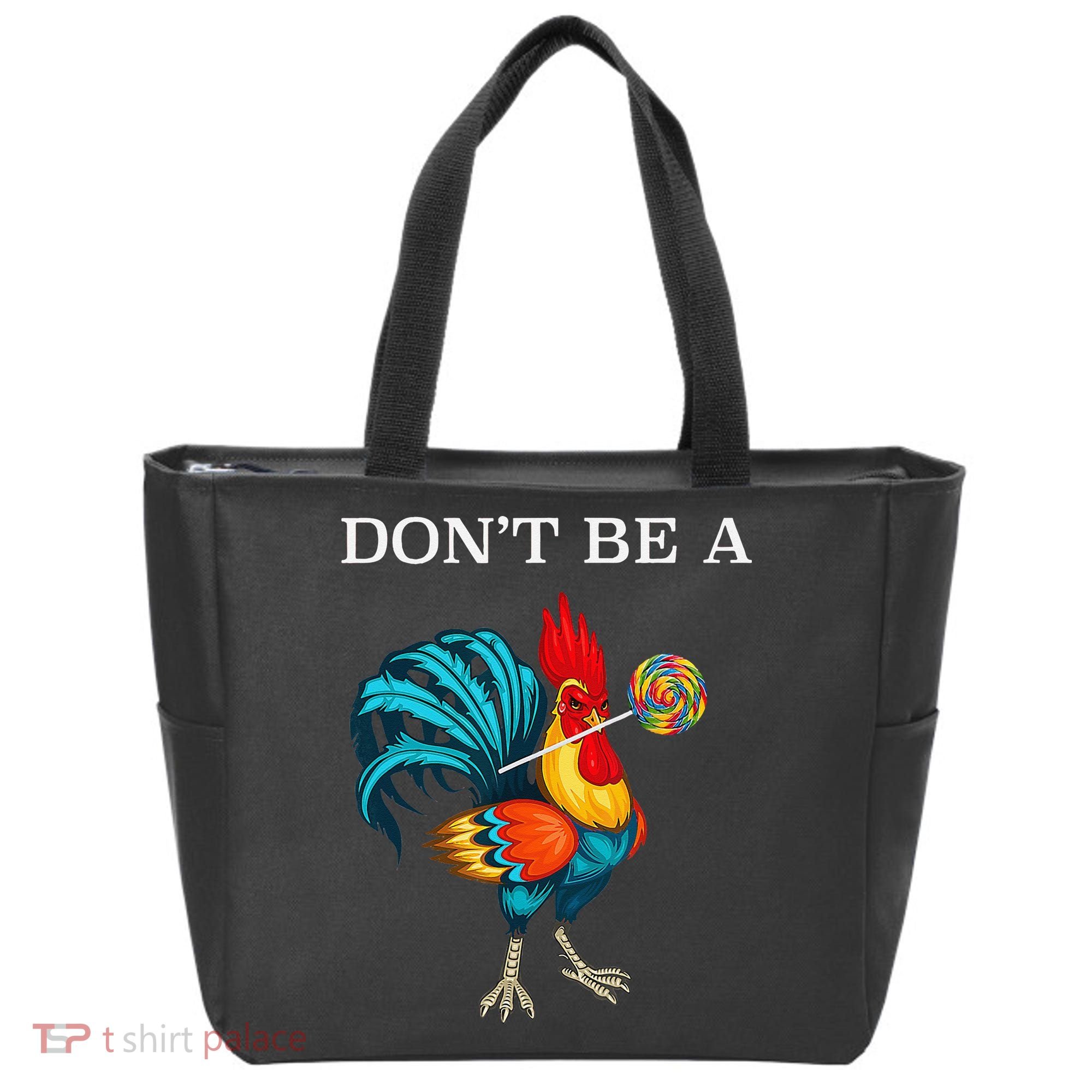 Dont Be A Sucker Funny Cock Chicken Father Day Gift Tote Bag