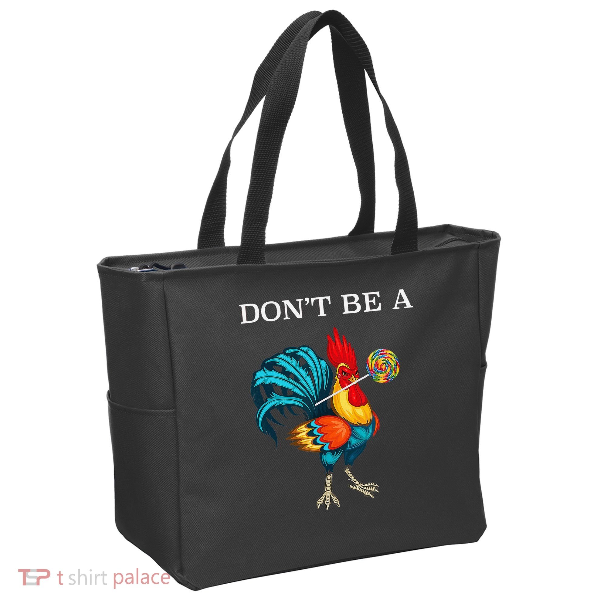 Dont Be A Sucker Funny Cock Chicken Father Day Gift Tote Bag
