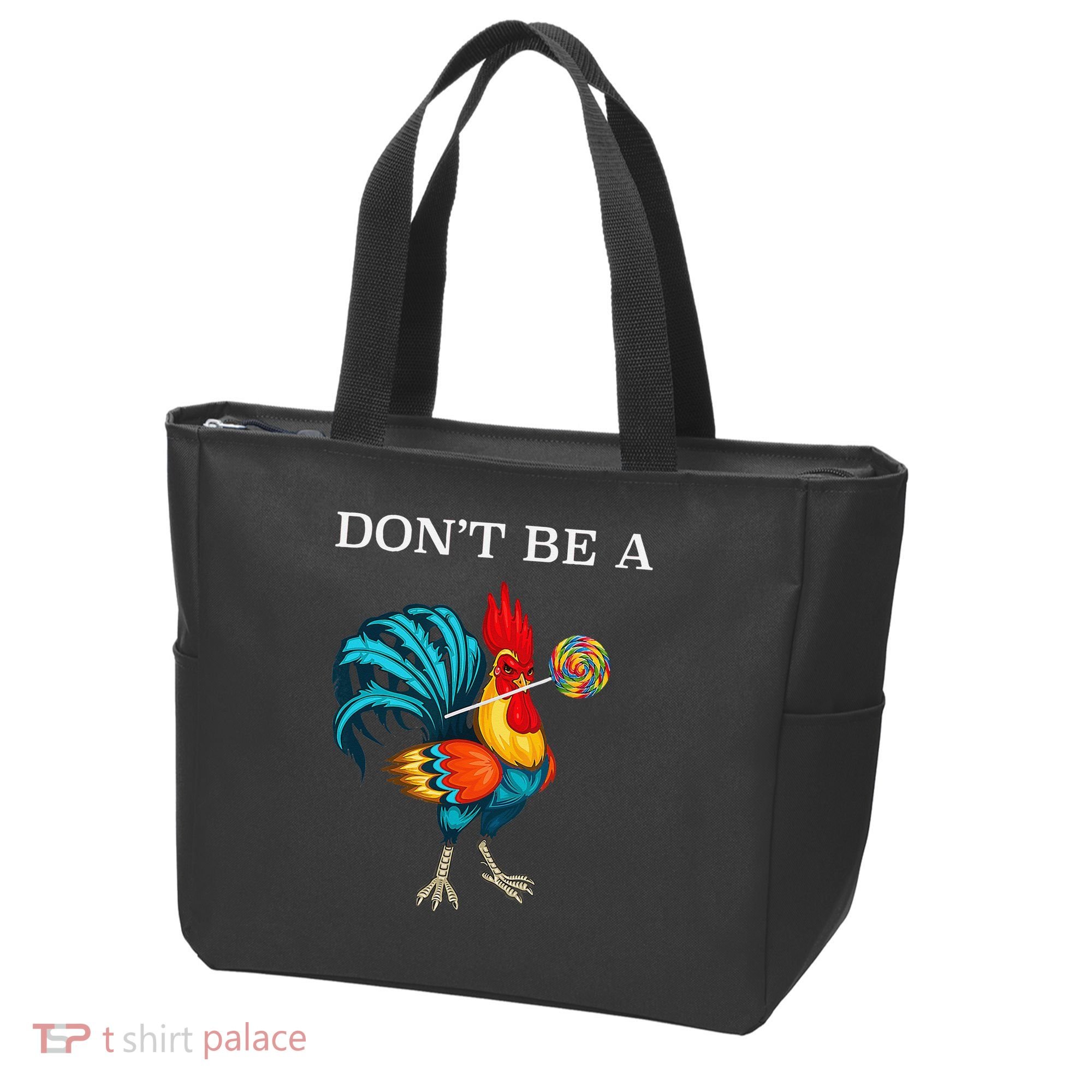 Dont Be A Sucker Funny Cock Chicken Father Day Gift Tote Bag