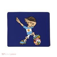 Dabbing Boy Argentina Soccer Jersey National Flag Mousepad thumb 0