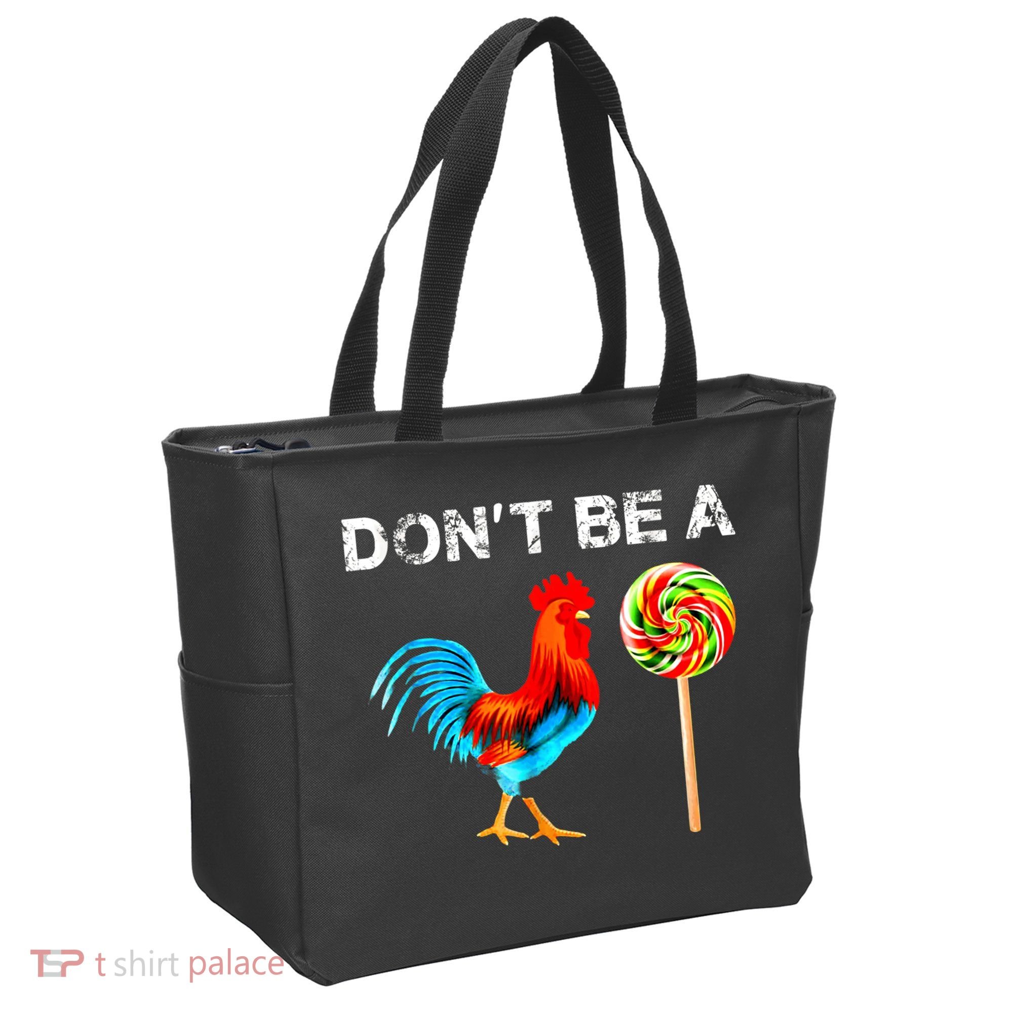 Dont Be A Sucker Funny Fathers Day Cock A Doodle Tote Bag