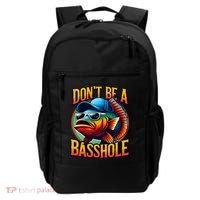 DonT Be A Basshole Funny Fish Backpack thumb 0