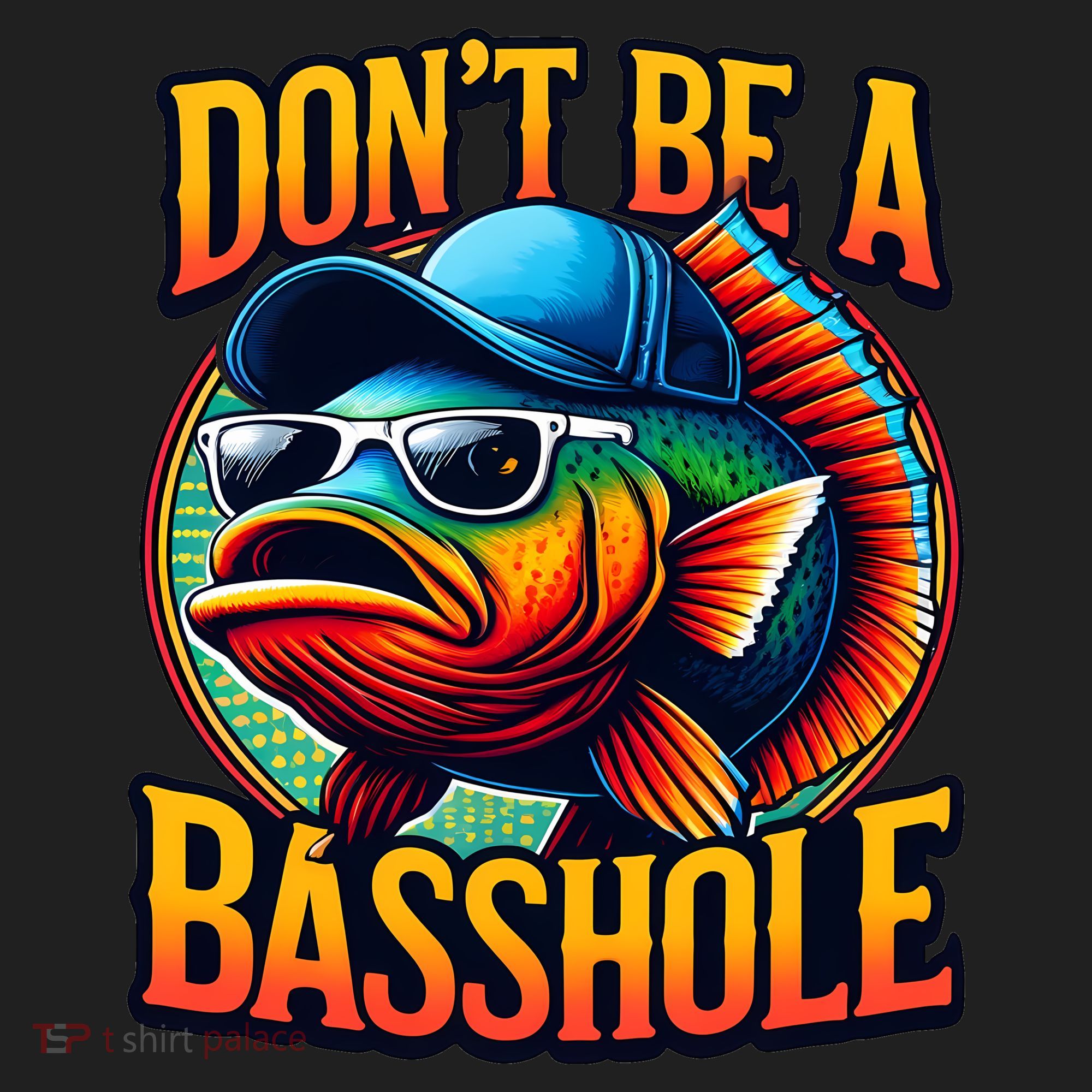 DonT Be A Basshole Funny Fish Beanie