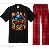 DonT Be A Basshole Funny Fish Pajama Set thumb 0