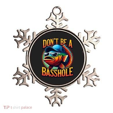 DonT Be A Basshole Funny Fish Ornament
