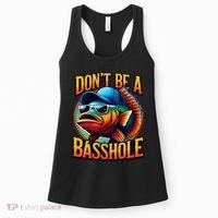 DonT Be A Basshole Funny Fish Women's Tank Top thumb 0