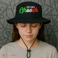 Dont Be A Chooch Funny Italian Slang Dad Joke Bucket Hat thumb 3