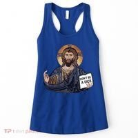 Don't Be A Dick Jesus Book Funny Gift Women's Tank Top thumb 0