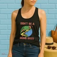 Dont Be A Dumb Bass Funny Fishing Dont Be A Dumb Bass Love Women's Tank Top thumb 2