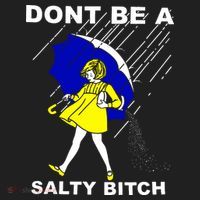 DonT Be A Salty Bitch Golf Towel thumb 3
