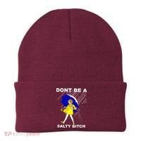 DonT Be A Salty Bitch Beanie thumb 0