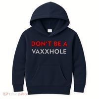 Don't Be A Vaxxhole Kids Hoodie thumb 0