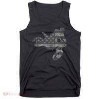 Dirt Bike American Flag Motocross Enduro Tank Top thumb 0