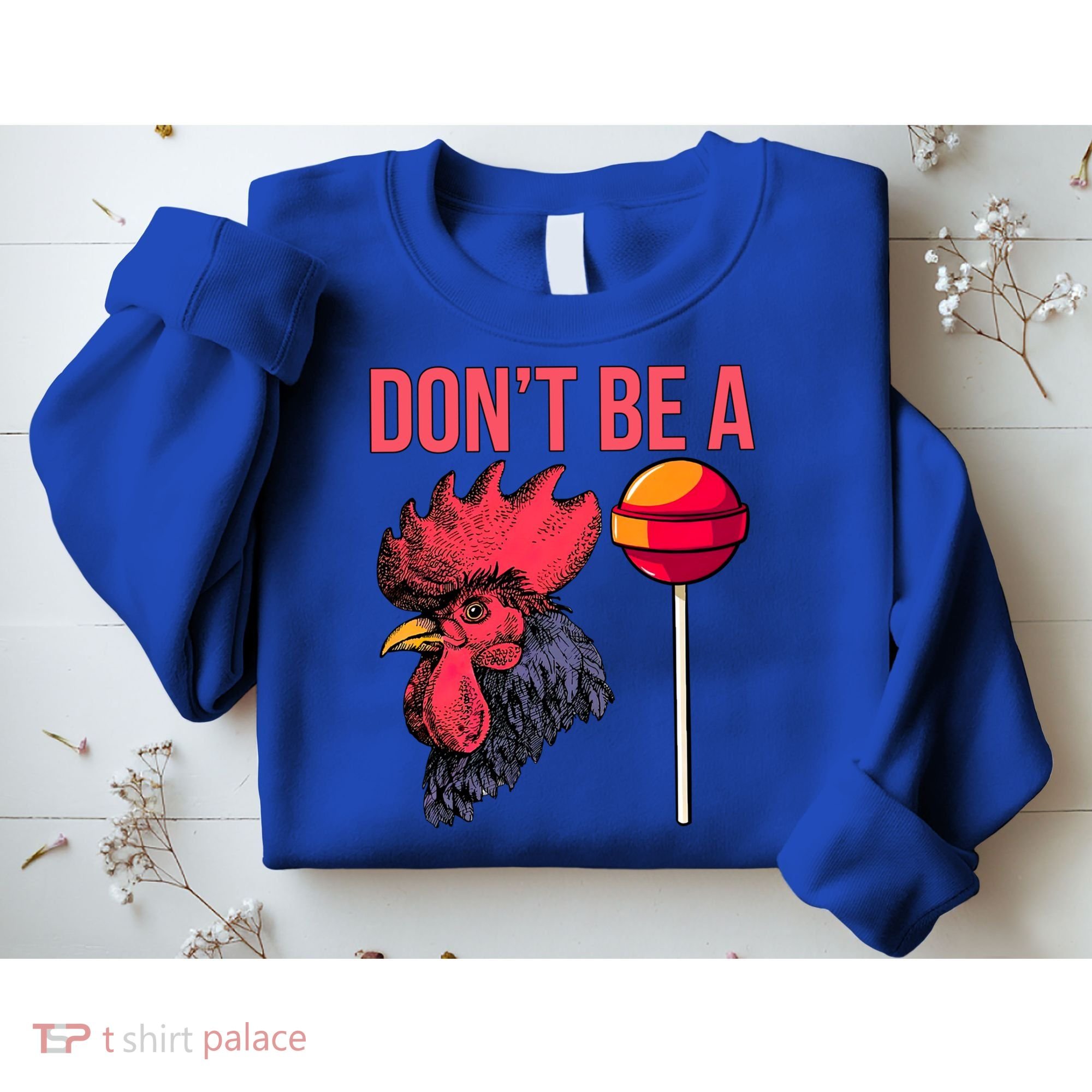 Don't Be A Cock Sucker Chicken Lollipop 'S Humor Gift Sweatshirt