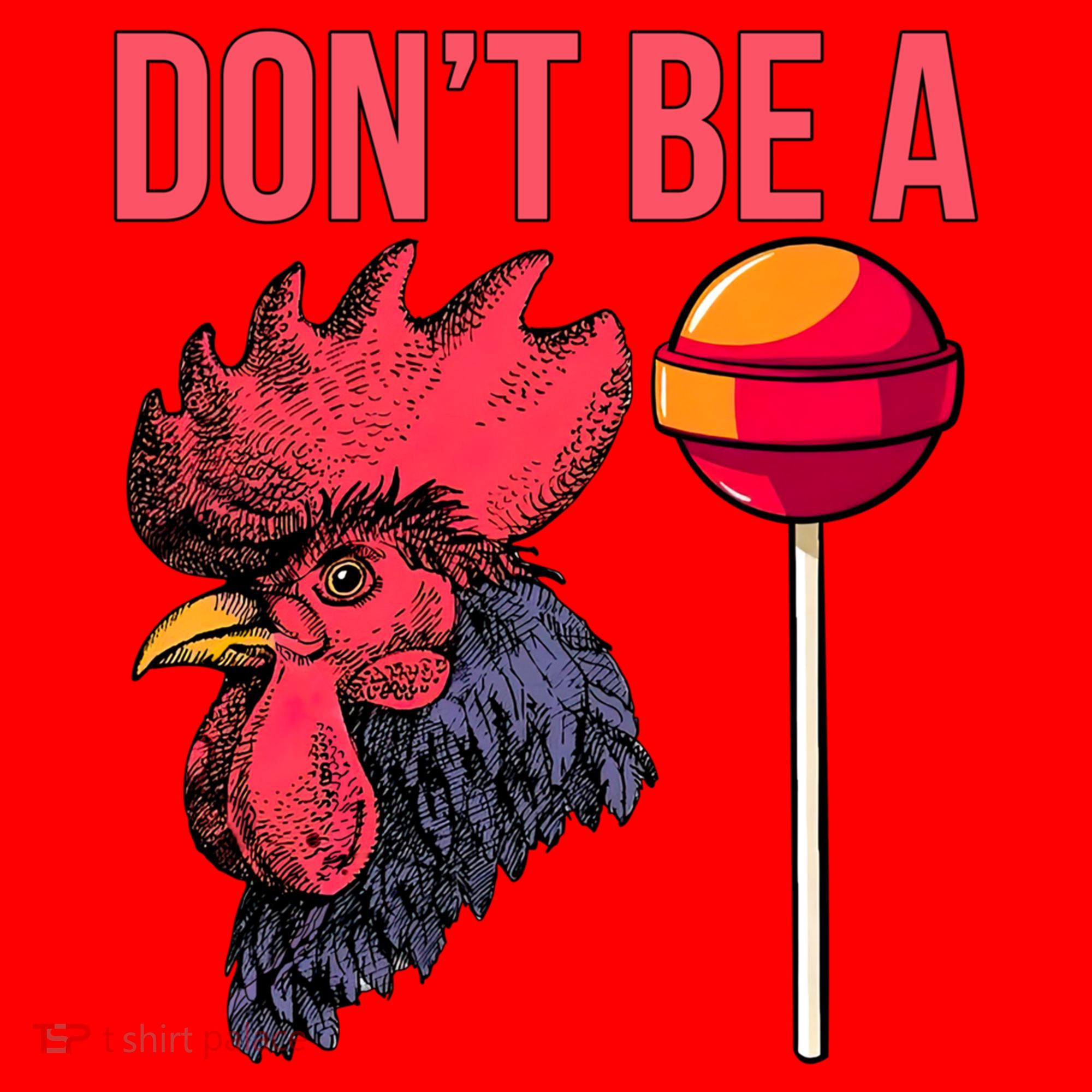 Don't Be A Cock Sucker Chicken Lollipop 'S Humor Gift Santa Hat
