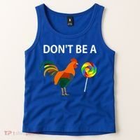 Don't Be A Cock Sucker Sarcastic Funny Humor Irony Jersey Gift Tank Top thumb 2