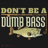 Don't Be A Dumb Bass Fishing Googan Pun Women's Hoodie thumb 2
