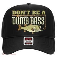 Don't Be A Dumb Bass Fishing Googan Pun Hat thumb 0